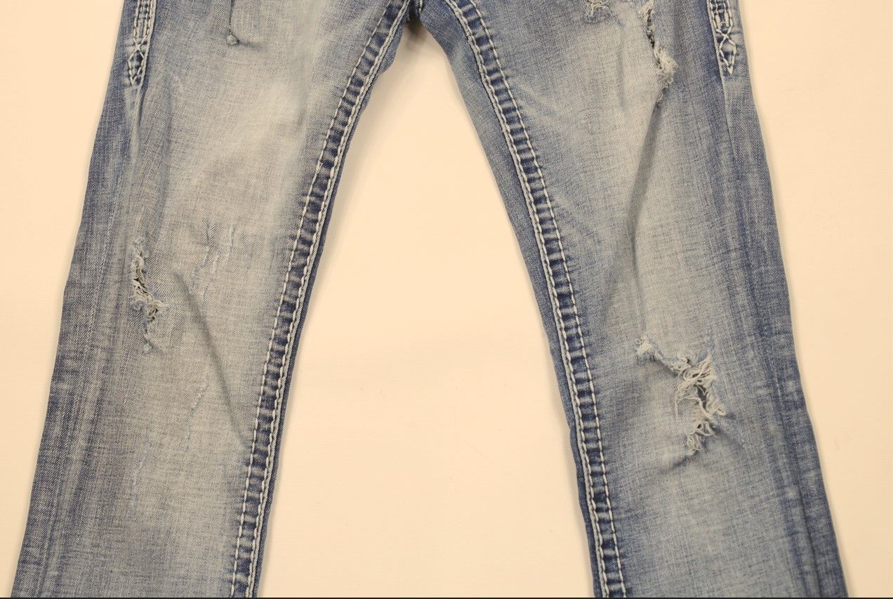 Rock Revival × Vintage Rock Revival Thick Stitch Sundee Mid Rise Bootcut Jeans Size 26" / US 2 / IT 38 - 3 Thumbnail