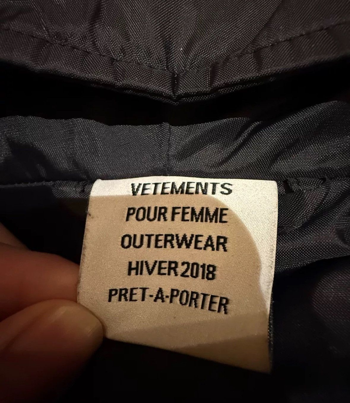 Vetements Vetements Black Biochemical Down Jacket Size US M / EU 48-50 / 2 - 3 Thumbnail
