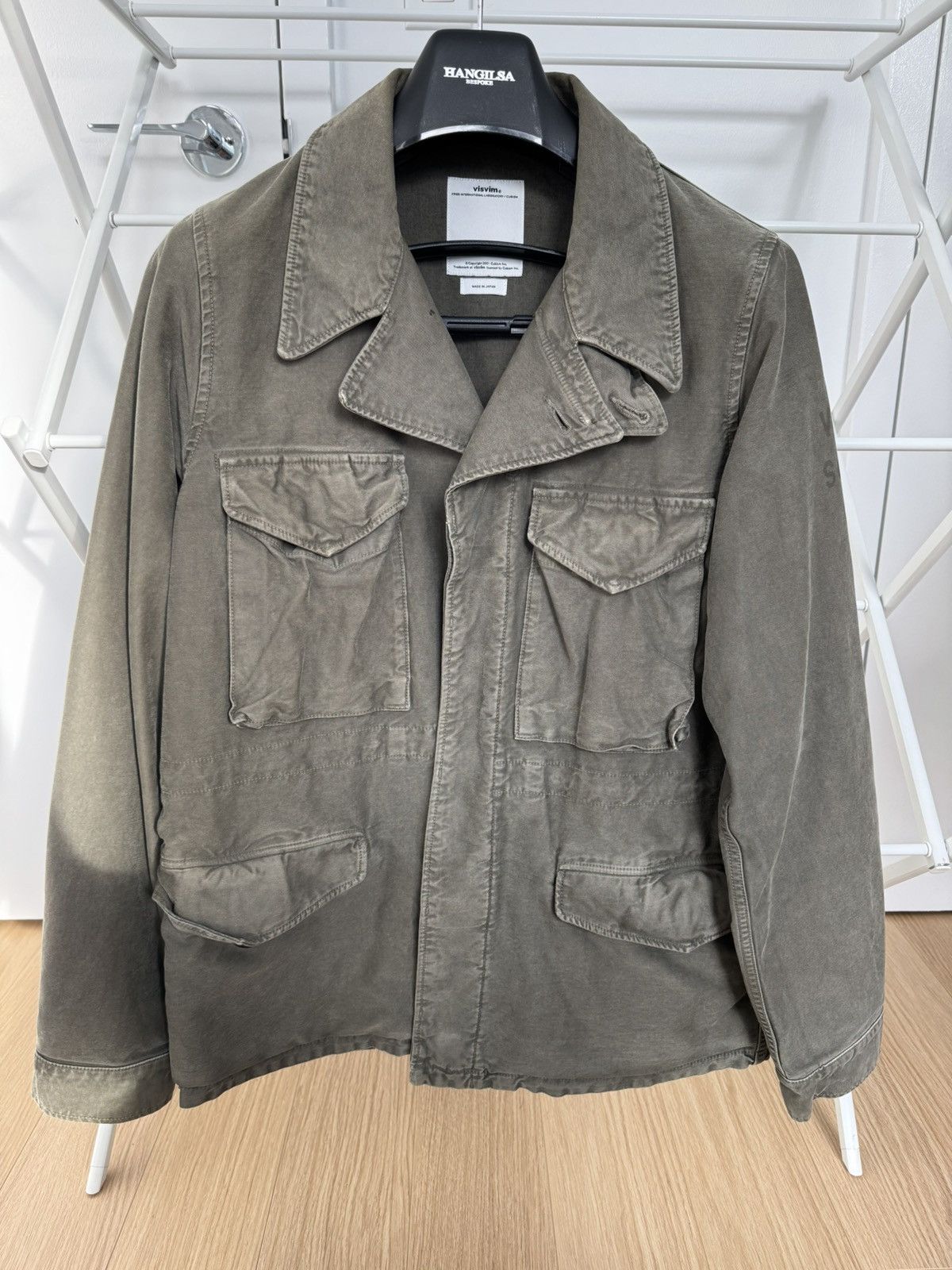 Visvim VISVIM ACHSE JKT PATCHES (DMGD CHINO) | Grailed