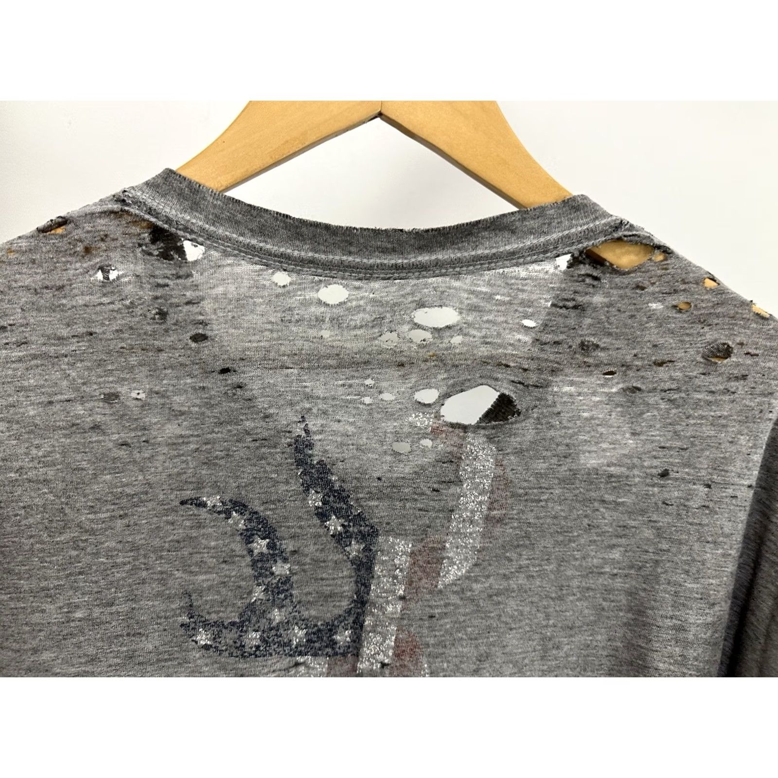 Vintage VTG Browning Work T-Shirt 2XL Gray Mens Short Sleeve Distressed Grunge Hole Worn Casual Shirt Size US XXL / EU 58 / 5 - 5 Thumbnail