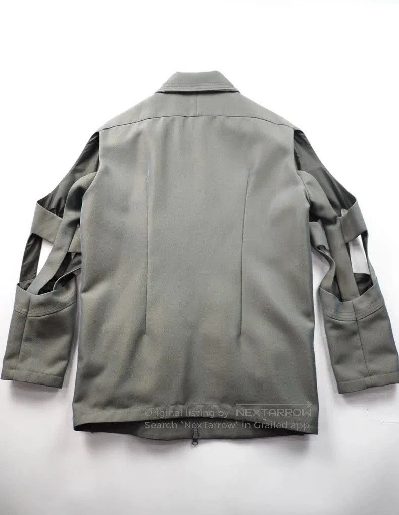 Kiko Kostadinov Grey Wool Blend Gradient Jacket from Kiko. Size US S / EU 44-46 / 1 - 2 Thumbnail