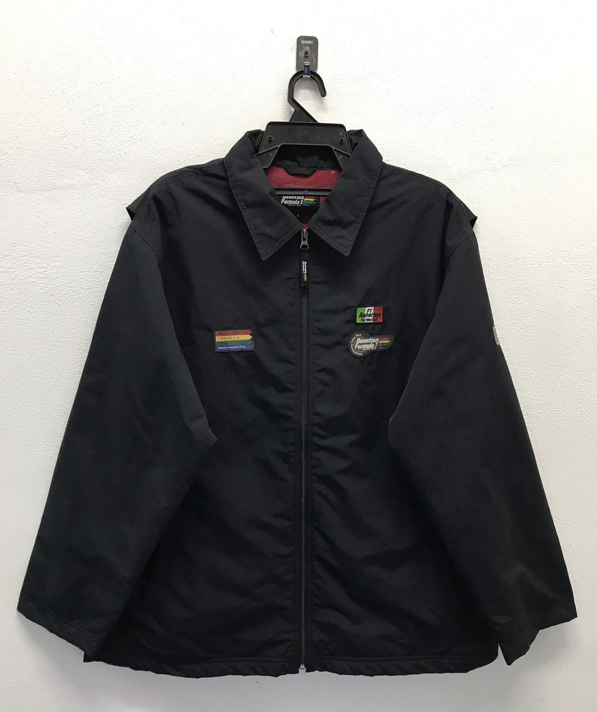 Benetton × Formula 1 × Vintage Vintage Benetton Formula 1 Racing Team Jacket Size US L / EU 52-54 / 3 - 1 Thumbnail