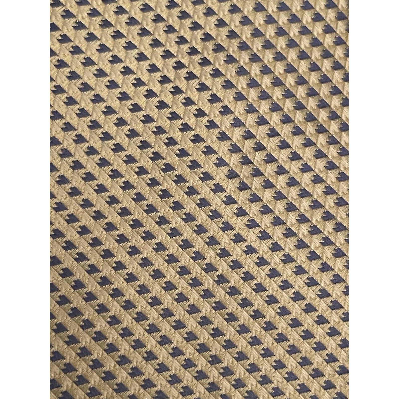 Michael Kors Michael Michael Kors Gold Blue 100% Silk Made In China Size ONE SIZE - 9 Thumbnail