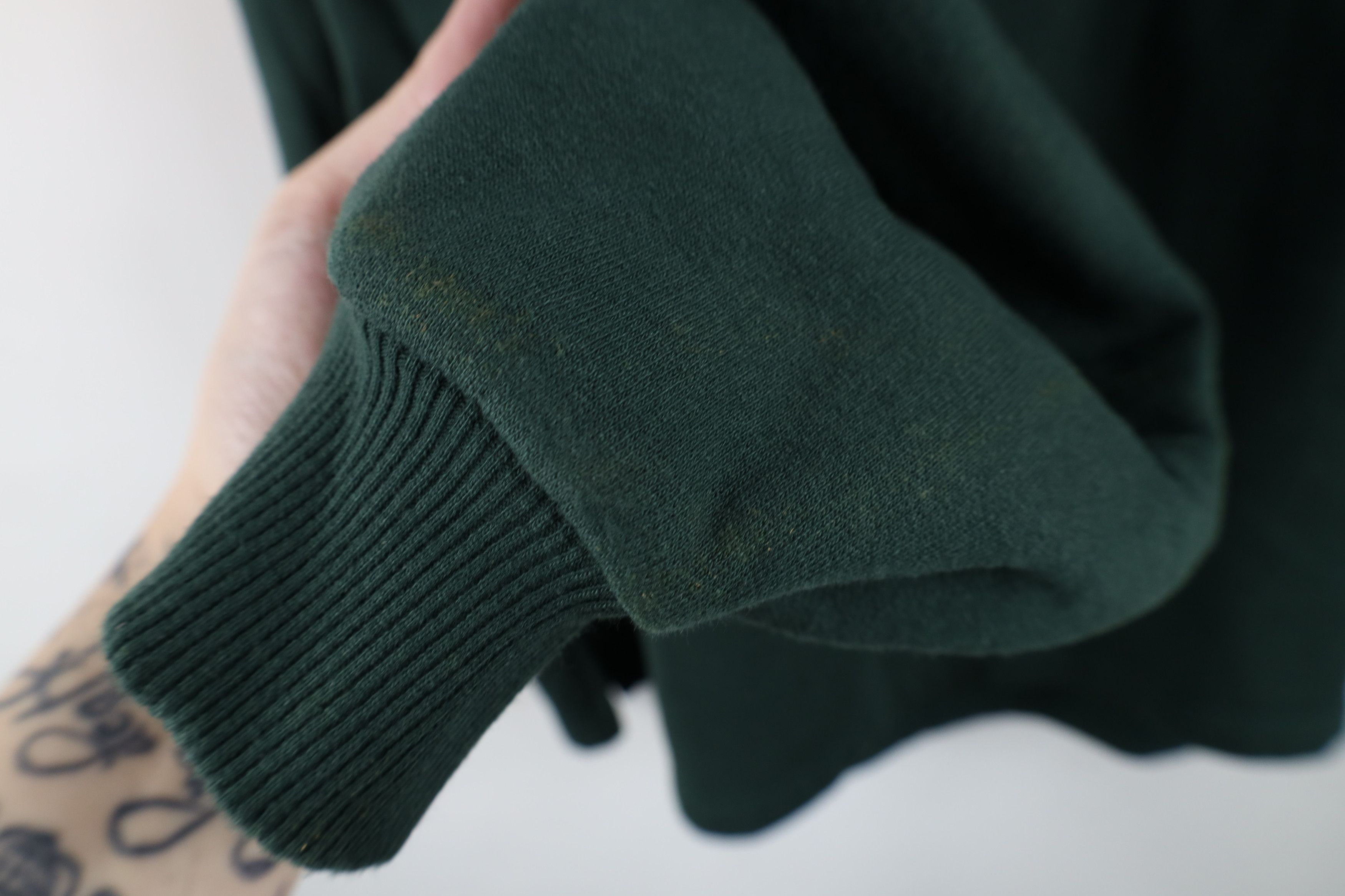 Vintage Vintage 90s Streetwear Canada Half Zip Sweatshirt Green Size US L / EU 52-54 / 3 - 10 Thumbnail
