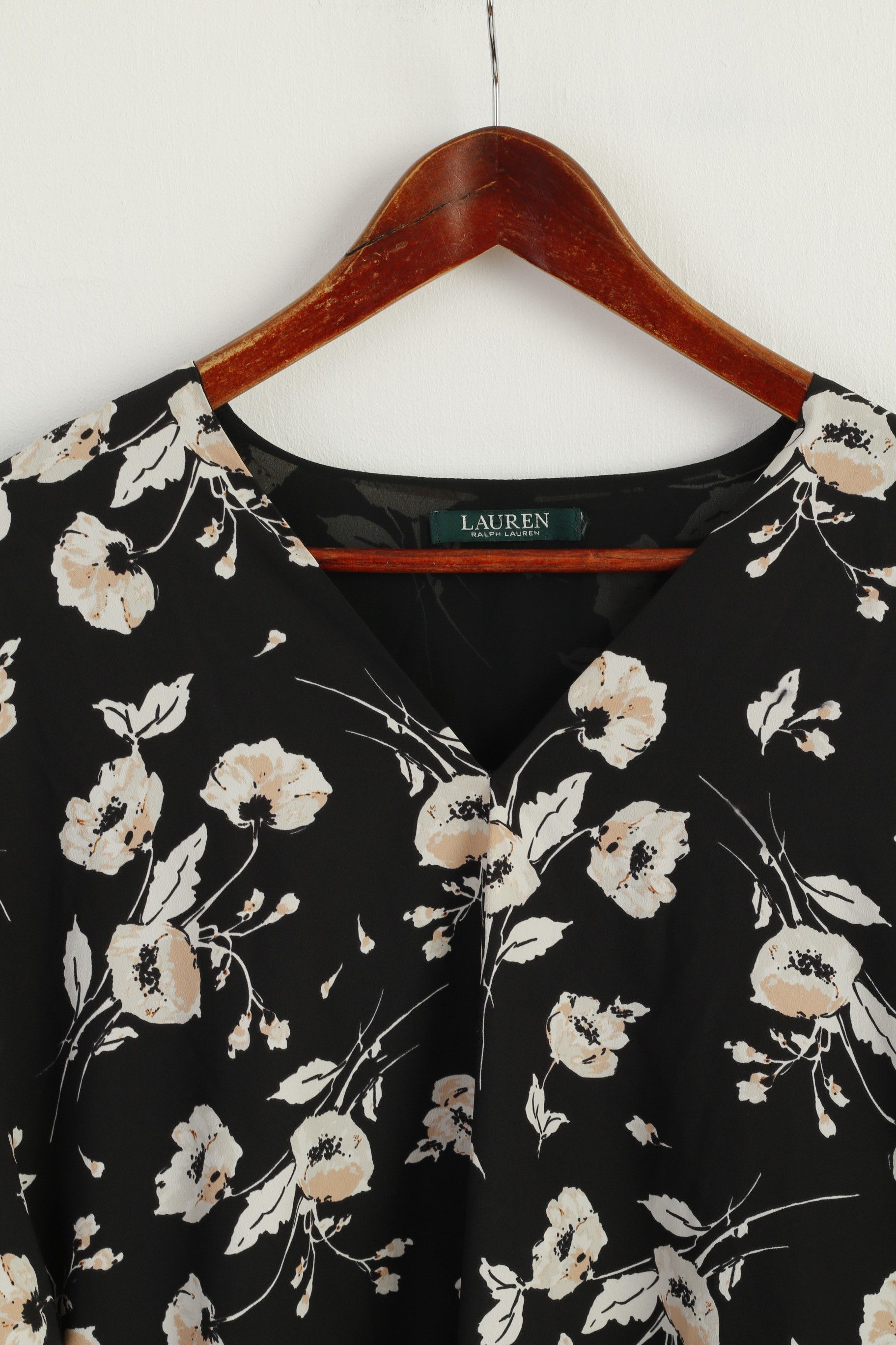 Ralph Lauren LAUREN Ralph Lauren Women S Dress Caftan Black 1389 Size S / US 4 / IT 40 - 3 Thumbnail