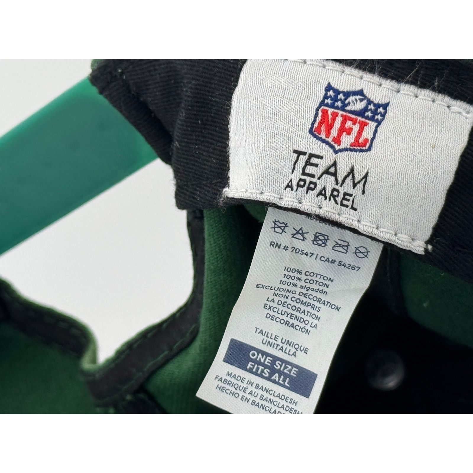 NFL New York Jets Logo Hat - NFL Official Snapback Cap Size ONE SIZE - 7 Thumbnail