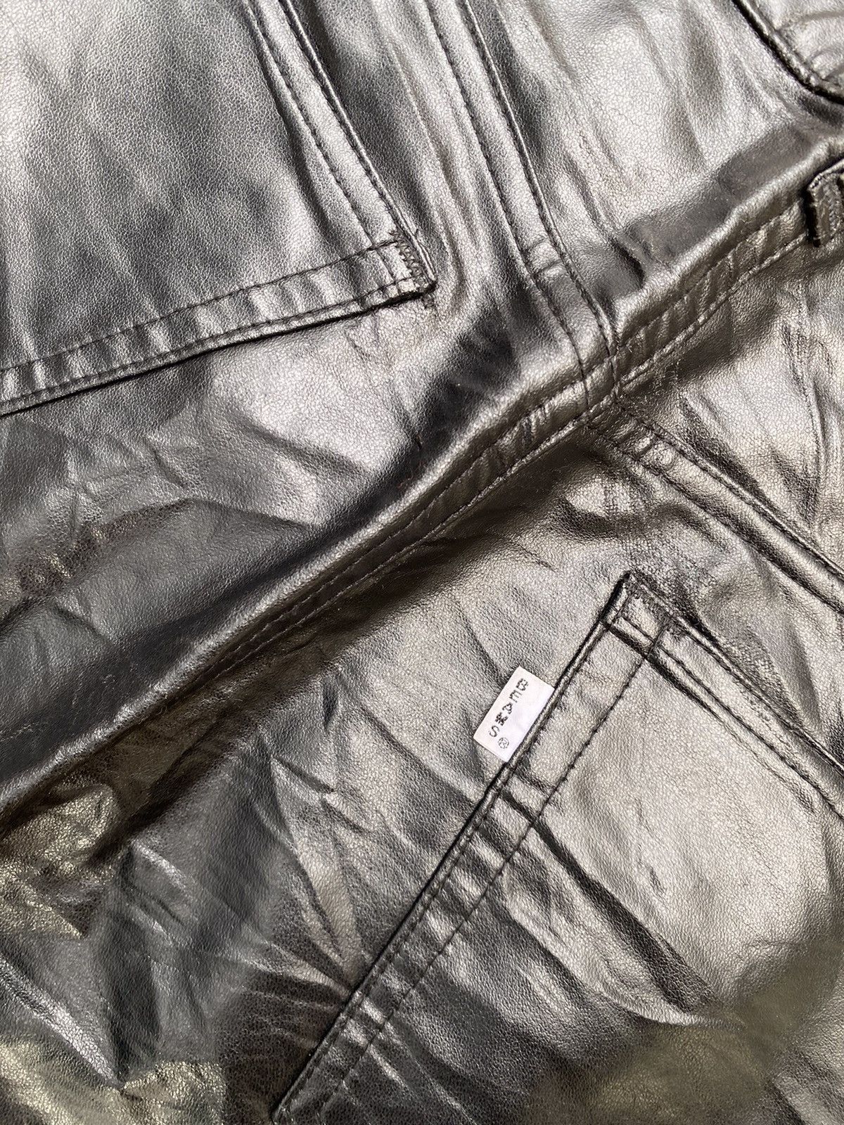 Beams Plus Beams Leather Pants Size US 31 - 16 Thumbnail