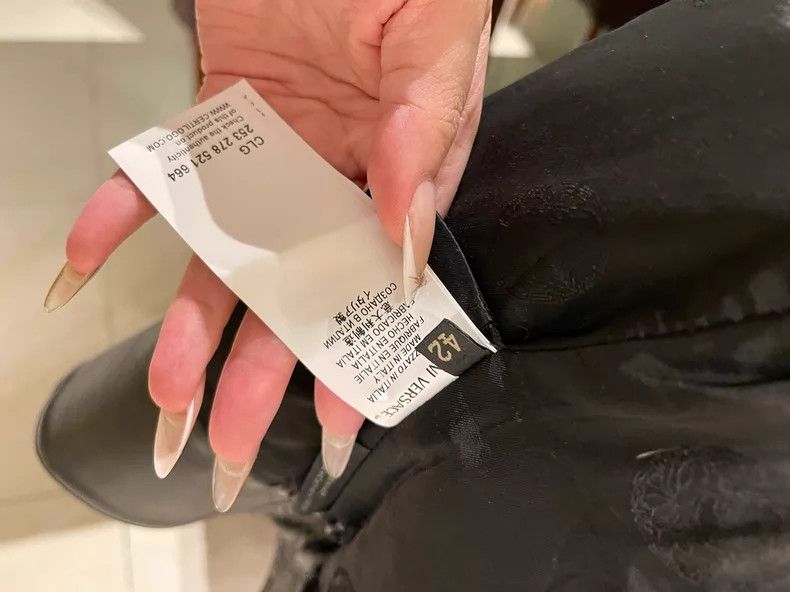 Versace Versace Leather coat Size US S / EU 44-46 / 1 - 9 Thumbnail