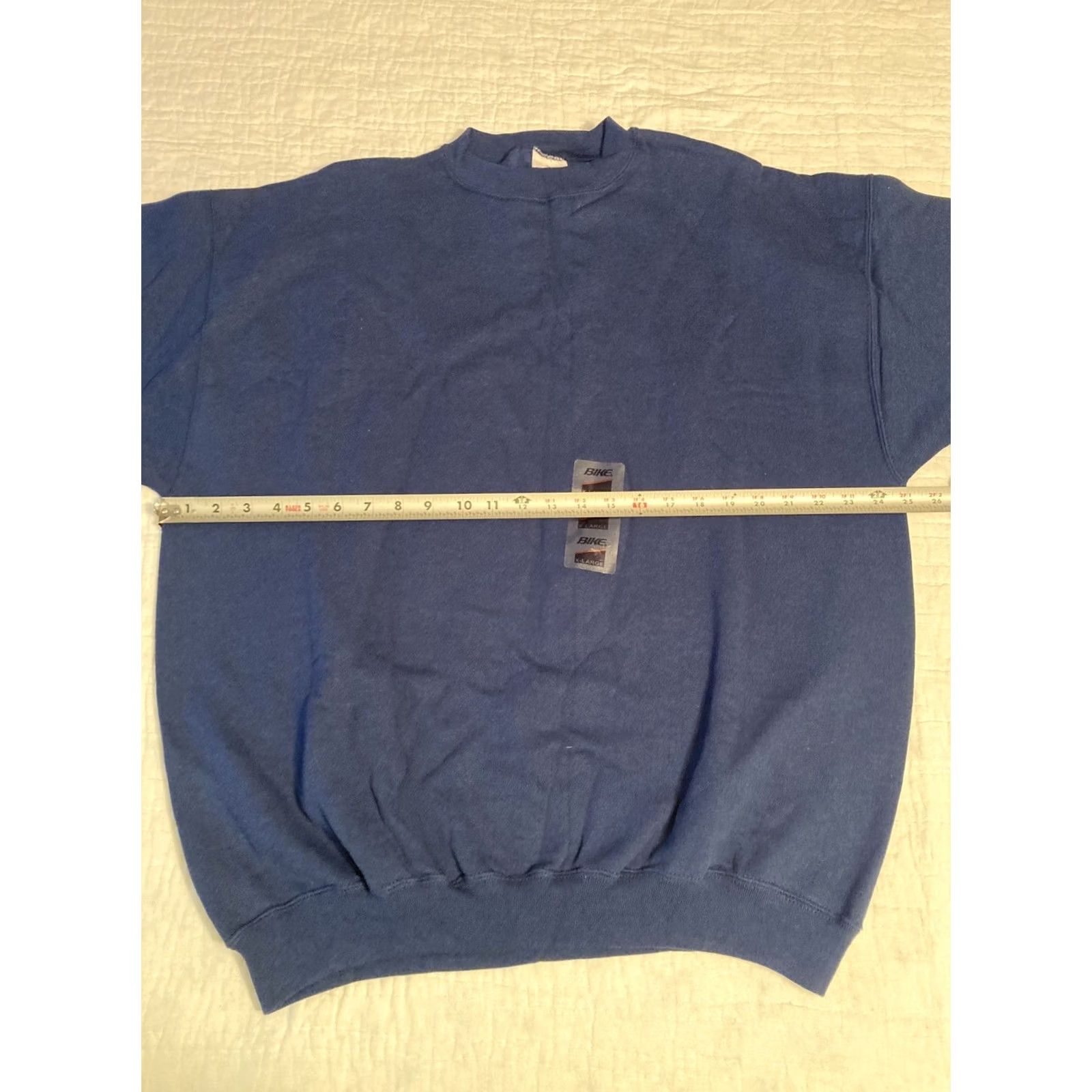 Vintage VINTAGE Bike Men’s XL Crew Neck Pullover Navy Active Blue Shirt/ sweater Size US XL / EU 56 / 4 - 3 Thumbnail