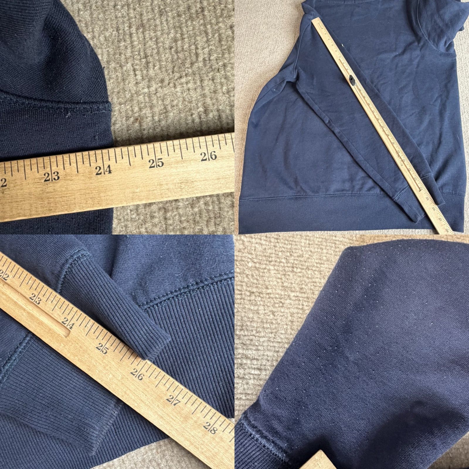 Vintage Gaastra Hoodie Mens 2XL Blue Embroidered Cotton Polyester Pullover Long Sleeve Knit Winter Spring Mens Size US XXL / EU 58 / 5 - 8 Thumbnail