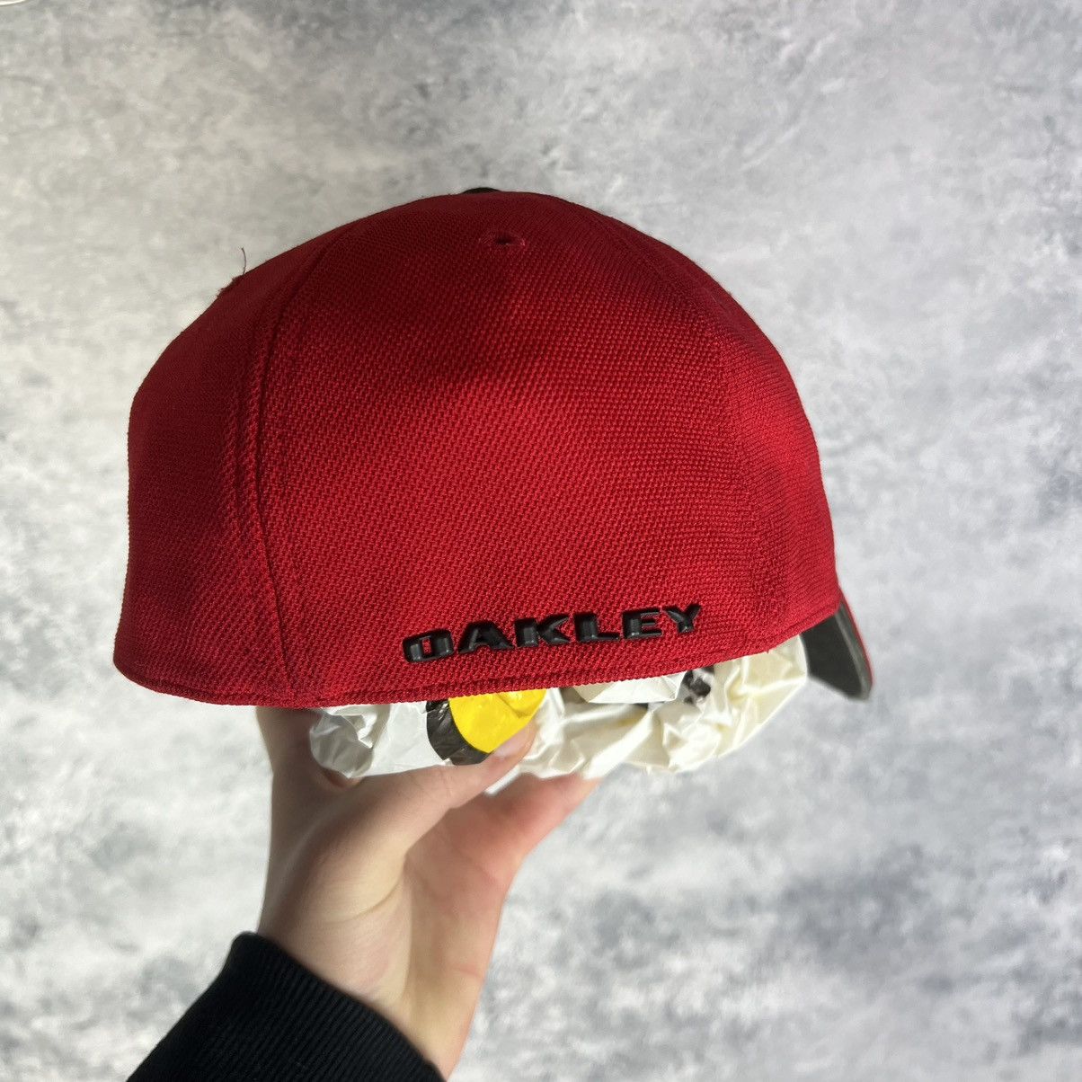 Oakley Oakley Cap Men's Red Polyester One Size Size ONE SIZE - 4 Thumbnail