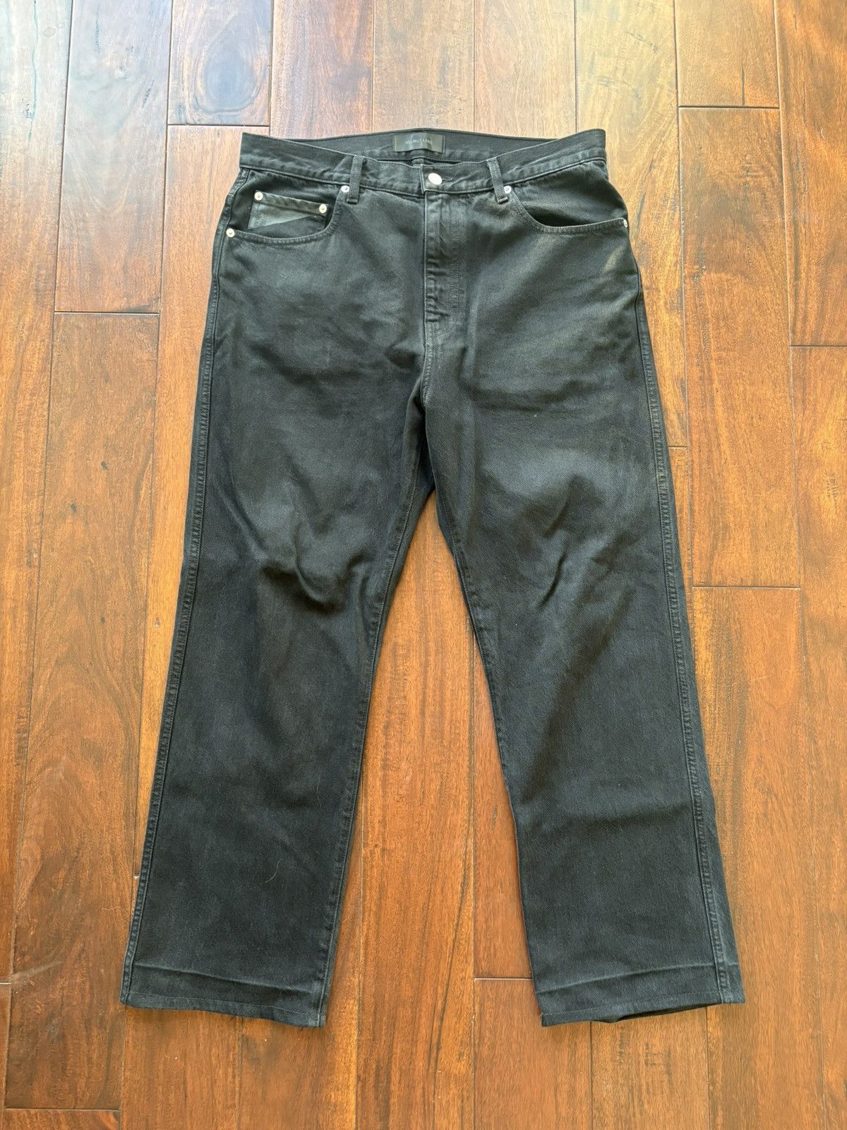 Helmut Lang Helmut Lang Waxed Pocket Pants Size US 34 / EU 50 - 1 Thumbnail