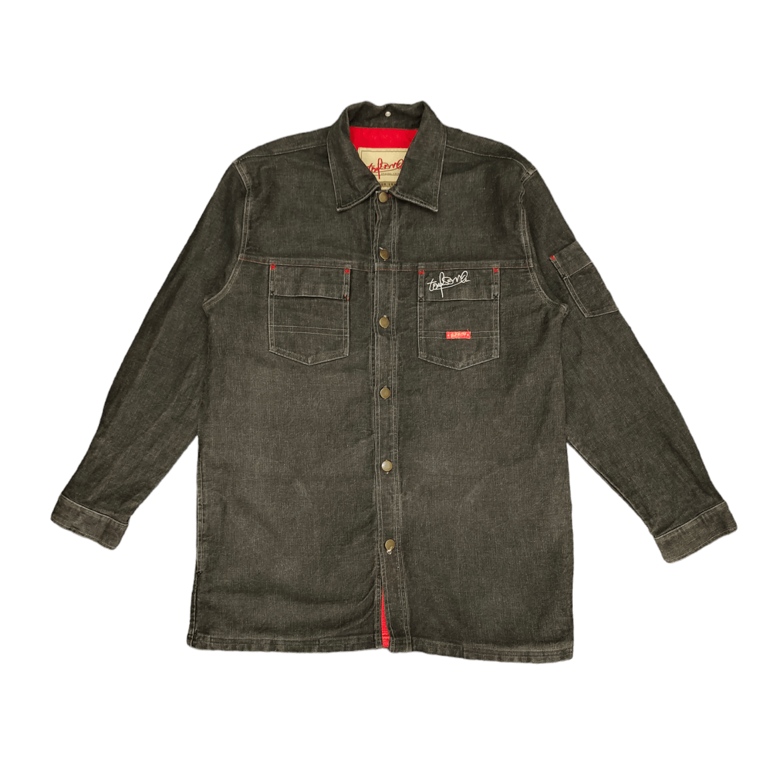 Vintage Vintage Avant Garde Opium y2k Napoleon Denim Jacket | Grailed