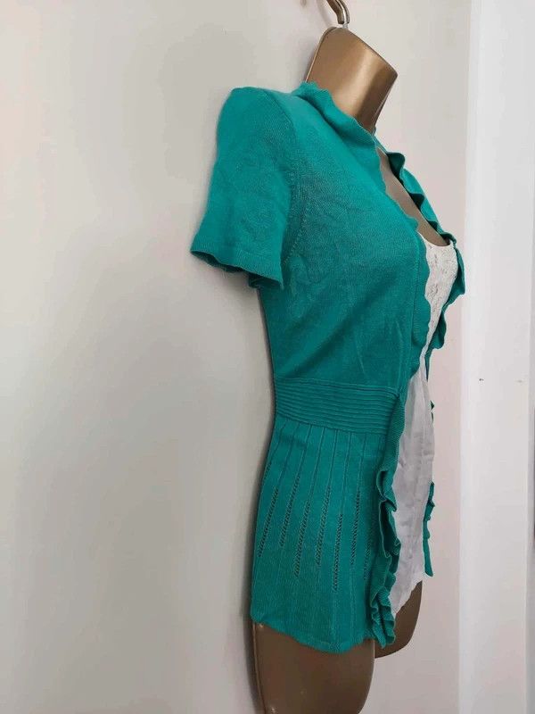 Vintage Vintage short sleeved top Size L / US 10 / IT 46 - 4 Thumbnail