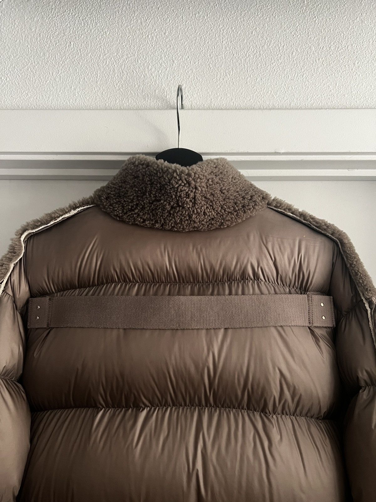 Rick Owens x Moncler - Dust Shearling Coyote Jacket