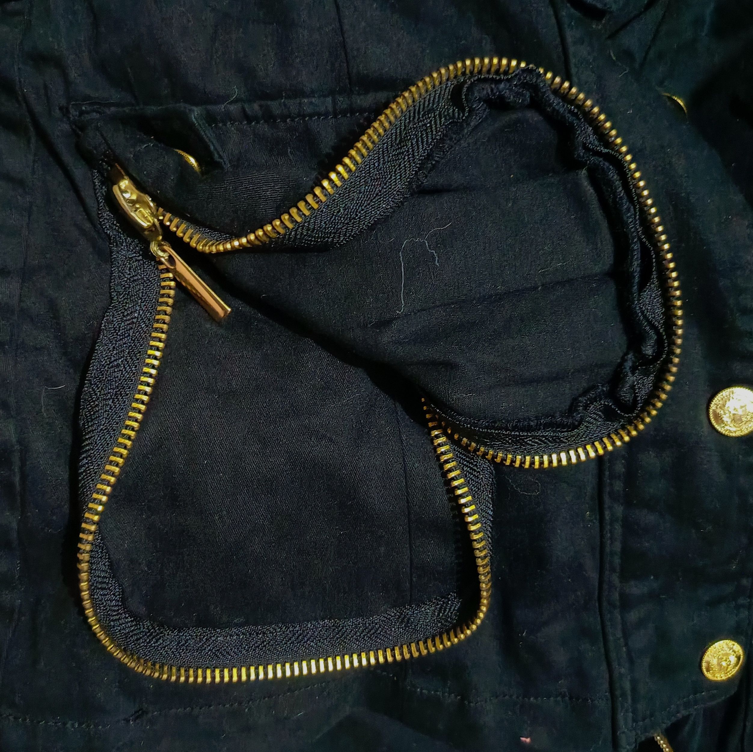 14th Addiction CELIL Mc BEE Goth 2 Zip Back Strap jacket Double Inner Size M / US 6-8 / IT 42-44 - 7 Thumbnail