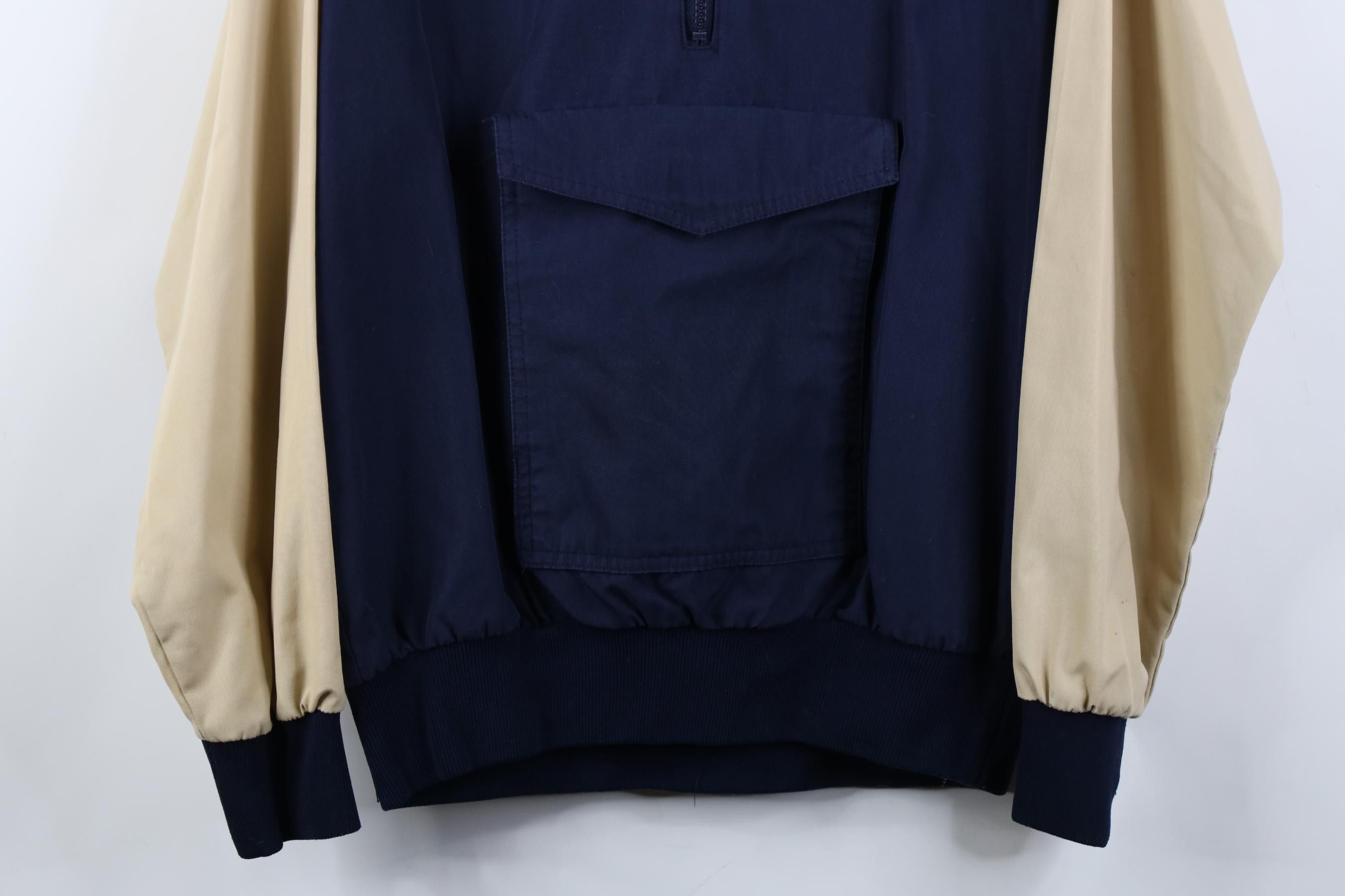 Vintage Vintage 80s Michigan University Pullover Anorak Jacket Blue Size US S / EU 44-46 / 1 - 3 Thumbnail
