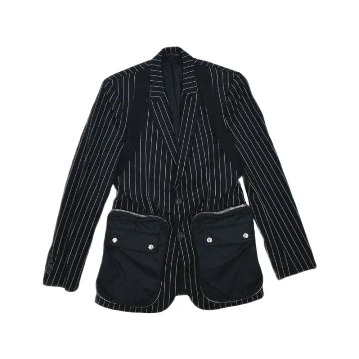 Givenchy Givenchy Striped Casual Fashion Jacket Size US S / EU 44-46 / 1 - 1 Thumbnail