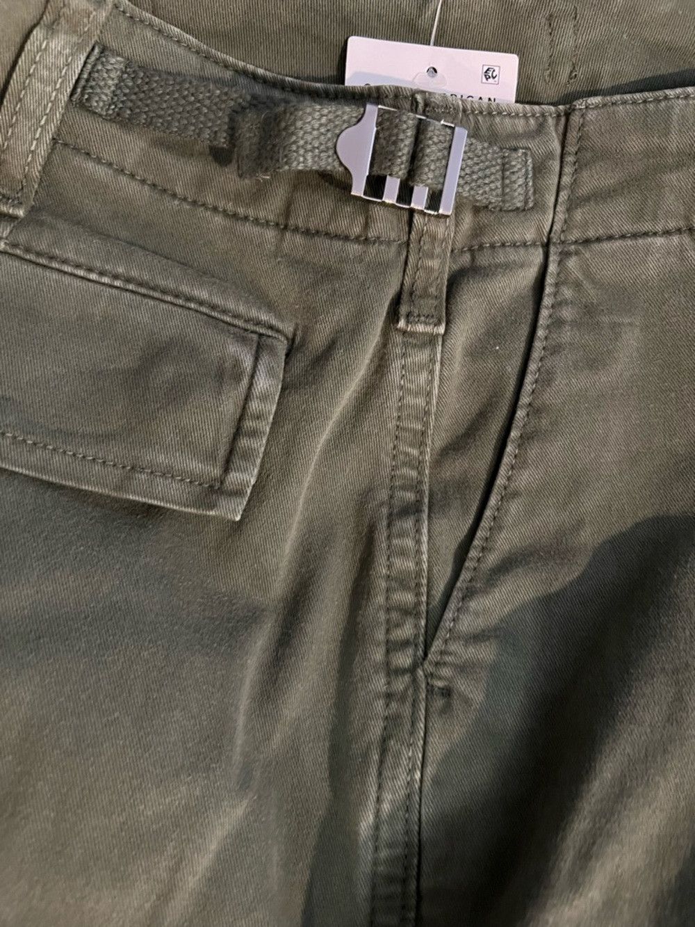 Good American Good American Uniform Cargo Pants Green Size 2 (Runs Big) F Size 26" / US 2 / IT 38 - 5 Thumbnail
