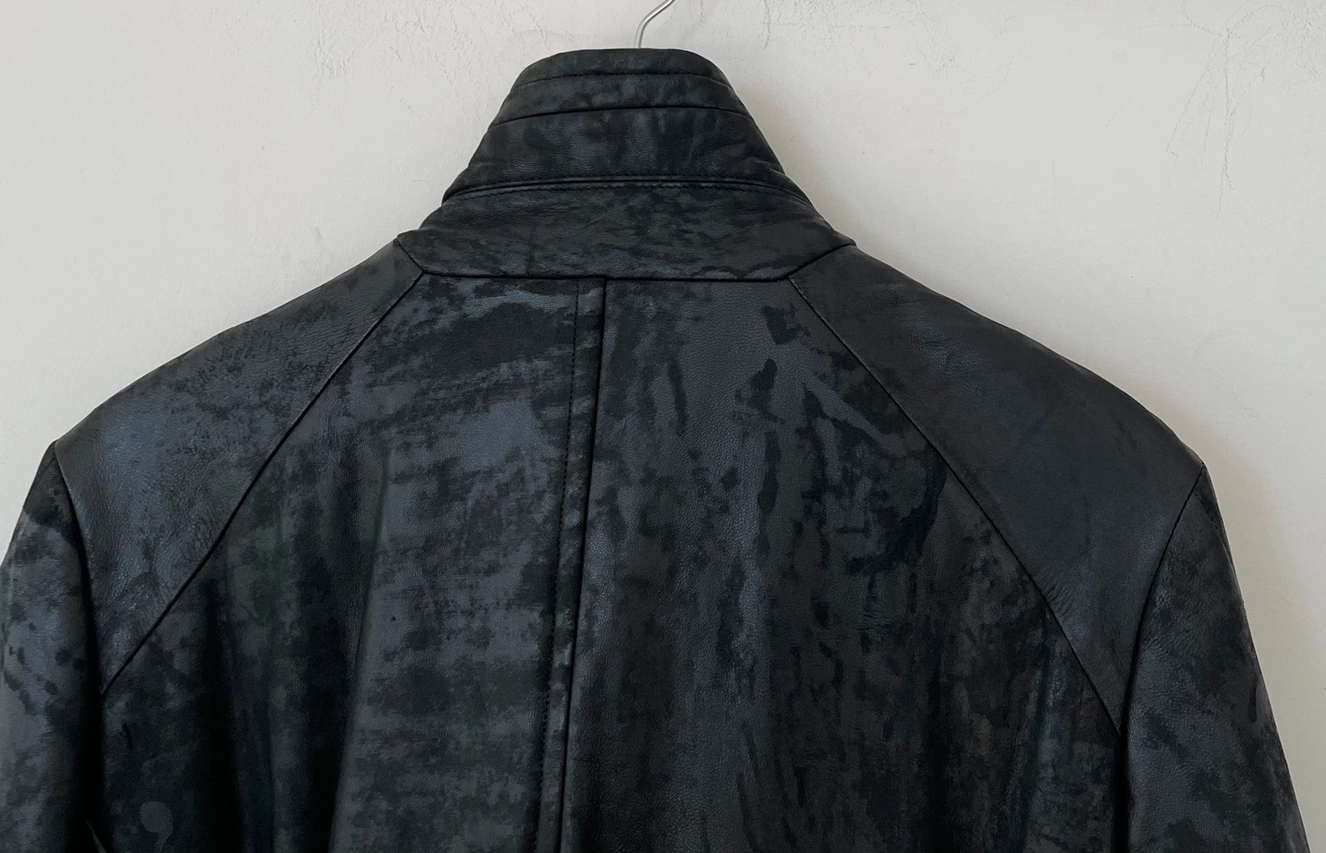 Julius Julius 16aw Padding Distressed Leather Jacket Size M / US 6-8 / IT 42-44 - 4 Thumbnail