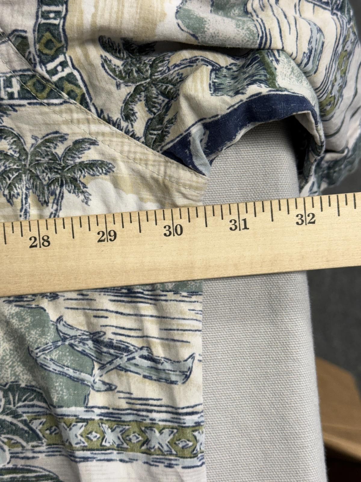 Other Go Barefoot Mens Hawaiian Panel Shirt - Made in Hawaii Shirt Size US XXL / EU 58 / 5 - 11 Thumbnail
