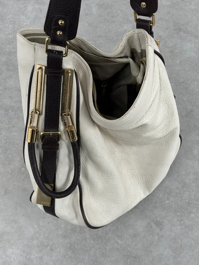 Jil Sander Jil Sander Creamy White Leather Handle Bag Size ONE SIZE - 9 Thumbnail