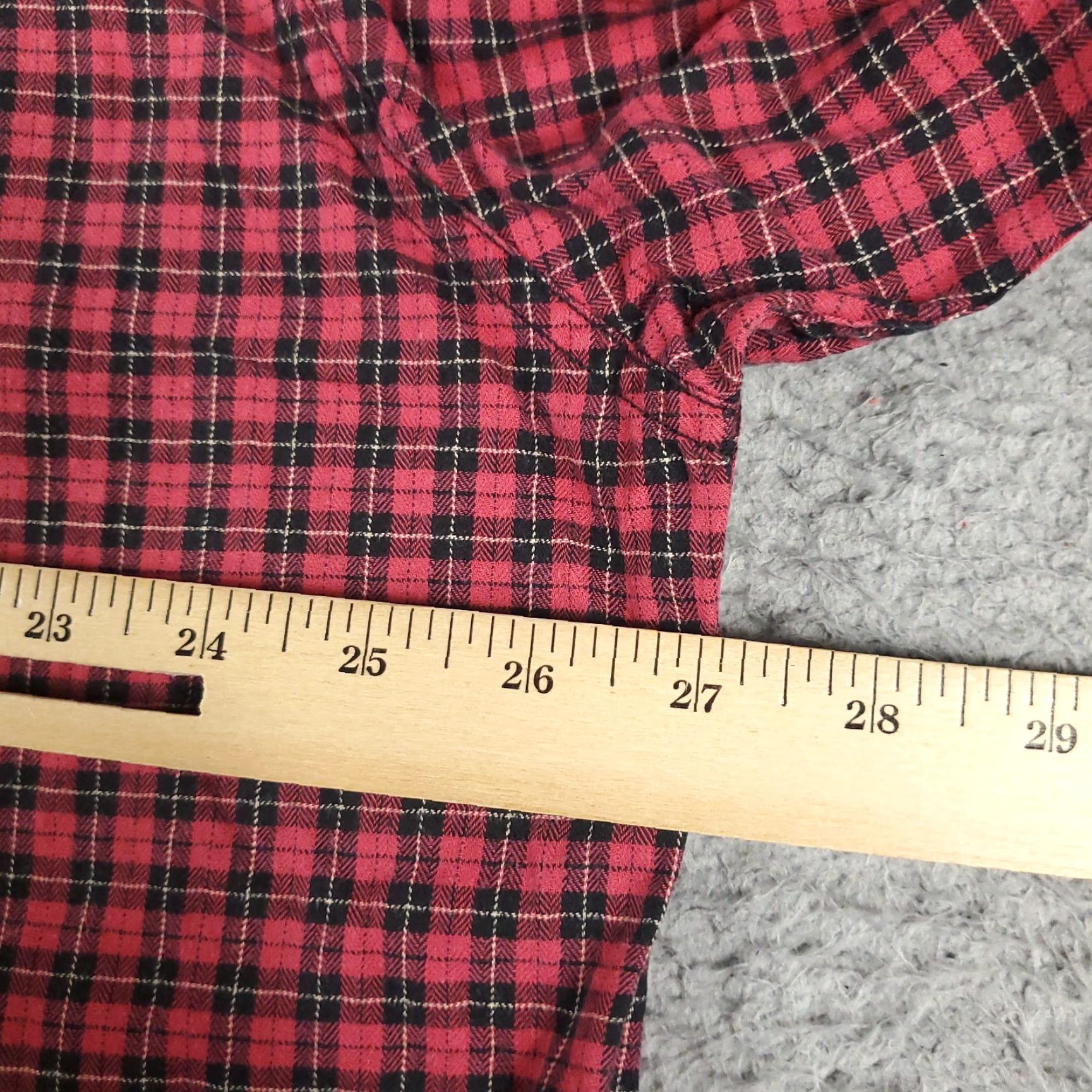 Ralph Lauren Ralph Lauren Shirt Mens XL Red Black Plaid Button-Up Long Sleeve Casual Classic Preppy Button-Down Men XL Red Plaid Size US XL / EU 56 / 4 - 6 Thumbnail