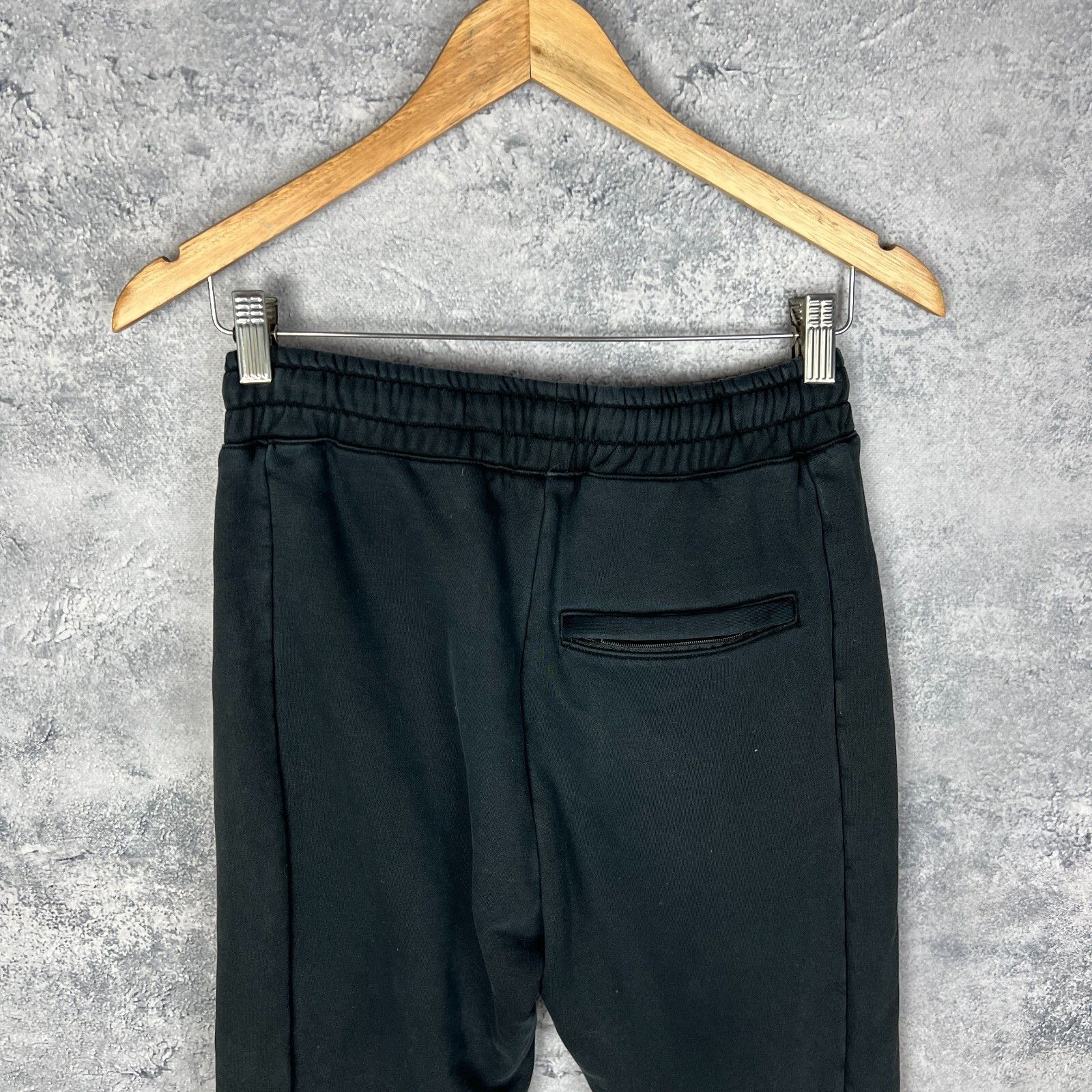 Places + Faces PLACES+FACES Sweatpants Men's Size S Black Cotton ` Size US 30 / EU 46 - 10 Thumbnail