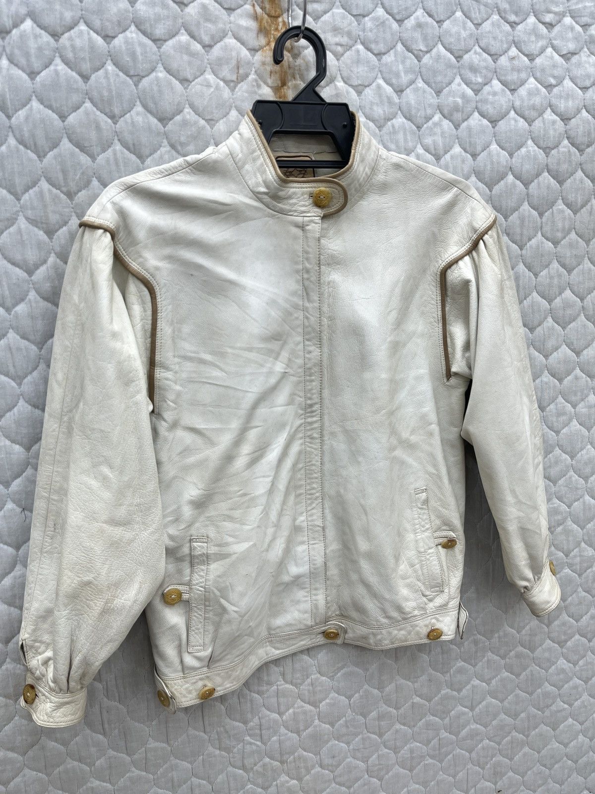 Loewe 🔥🔥🔥STEALS VTG LOEWE LEATHER JACKET Size S / US 4 / IT 40 - 2 Thumbnail