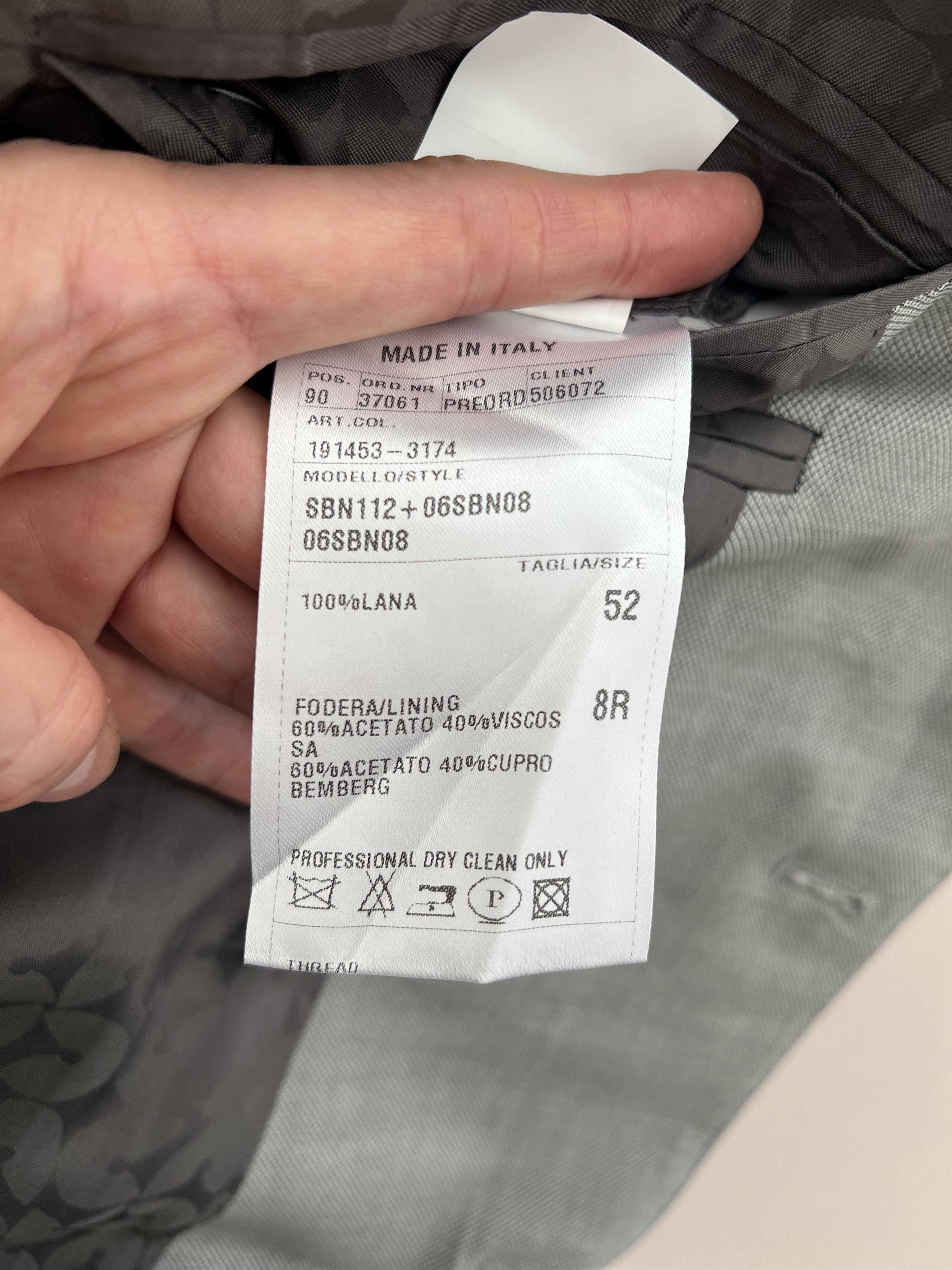 Gianfranco Ferre Gianfranco Ferre Men's suit Size 52R - 7 Thumbnail