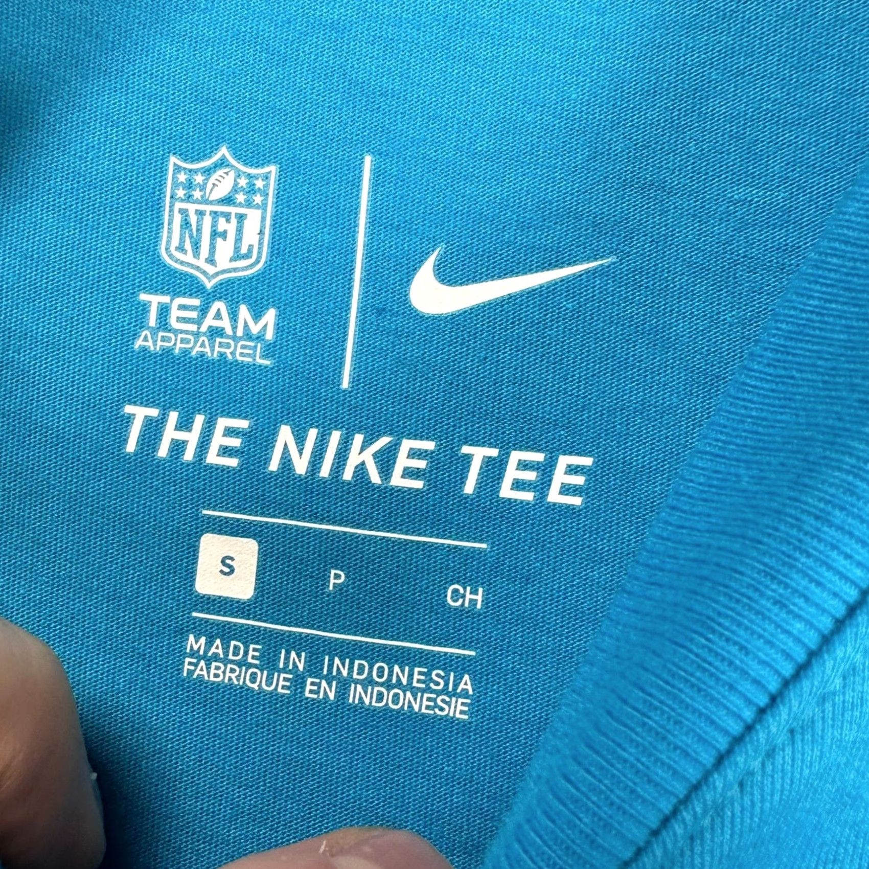 Vintage VINTAGE Carolina Panthers T-Shirt Mens Small Blue Black Short Sleeve The Nike Tee NEW Size US S / EU 44-46 / 1 - 4 Thumbnail
