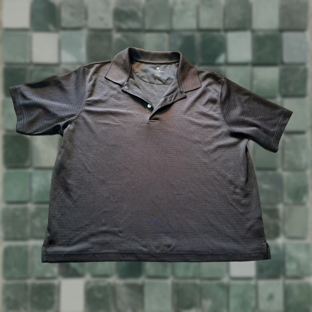 Vintage Palm Beach Golf Mens Performance Shirt Short Sleeve Black M Size US M / EU 48-50 / 2 - 1 Thumbnail