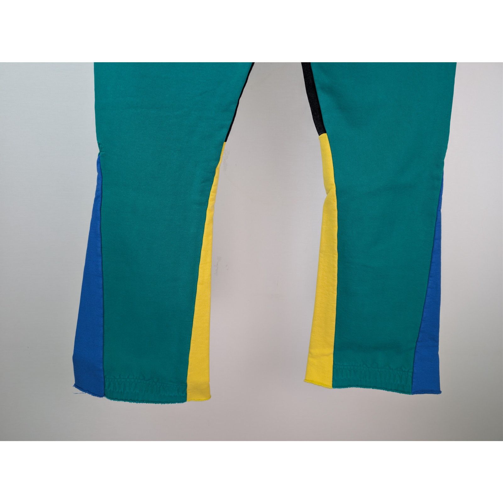Gallery Dept. o1rshd1 Q:2 / Flared Denim-Panelled Logo-Print Sweatpants Size US 32 / EU 48 - 13 Thumbnail