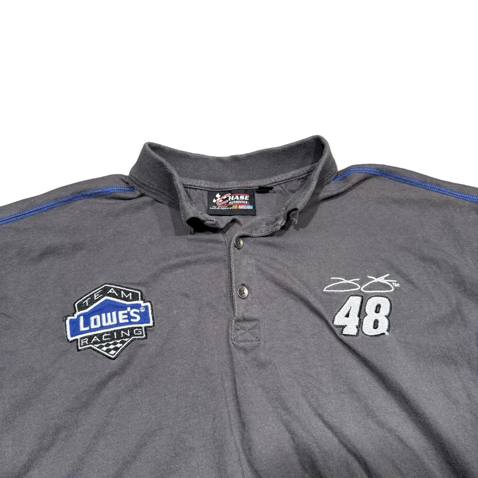 Chase Authentics Chase Authentics Lowe's Racing Polo Shirt Size US L / EU 52-54 / 3 - 2 Thumbnail