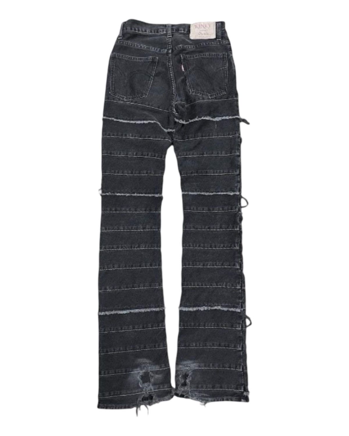 Hysteric Glamour Patch Work Japanese Denim Jeans Size US 28 / EU 44 - 2 Thumbnail