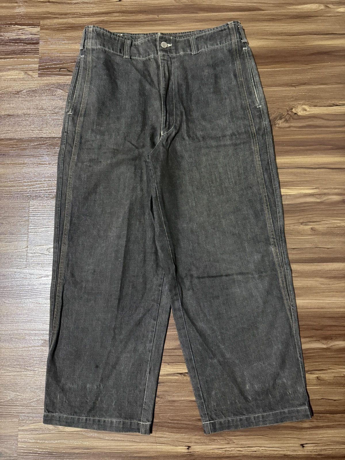 Comme des Garcons Homme 80’s comme des garcons baggy jeans Size US 34 / EU 50 - 1 Thumbnail