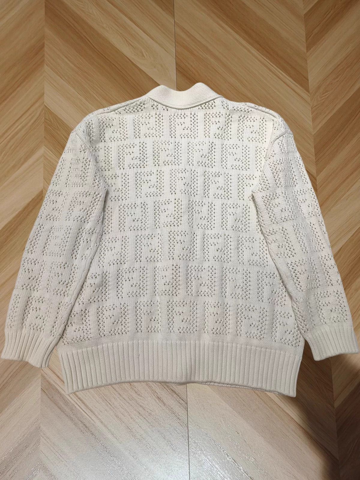 Fendi Fendi All-over Logo Knit Cardigan - 99% New Size ONE SIZE - 2 Thumbnail