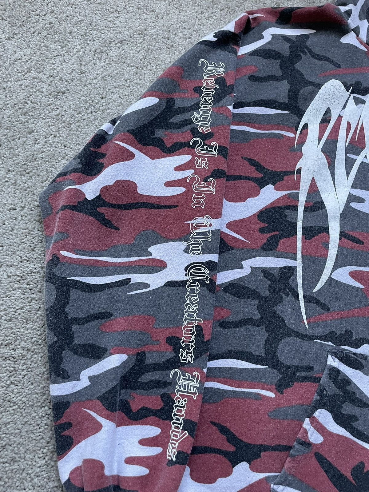 Revenge Burn Camo Hoodie Size US M / EU 48-50 / 2 - 5 Thumbnail