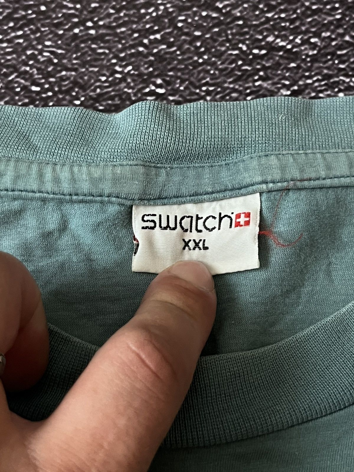 Swatch Vintage Swatch River Festival Bremgarten 1997 LongSleeve Size US XXL / EU 58 / 5 - 13 Thumbnail