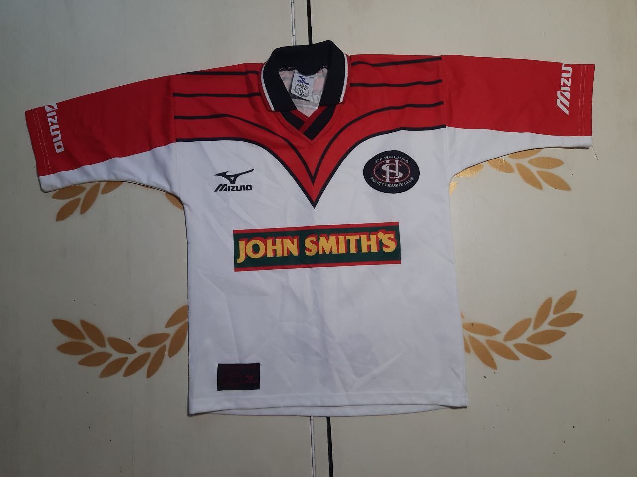 Mizuno Mizuno St.Helens Rugby Shirt 1999-2000 size 30/32 Size US XS / EU 42 / 0 - 1 Thumbnail