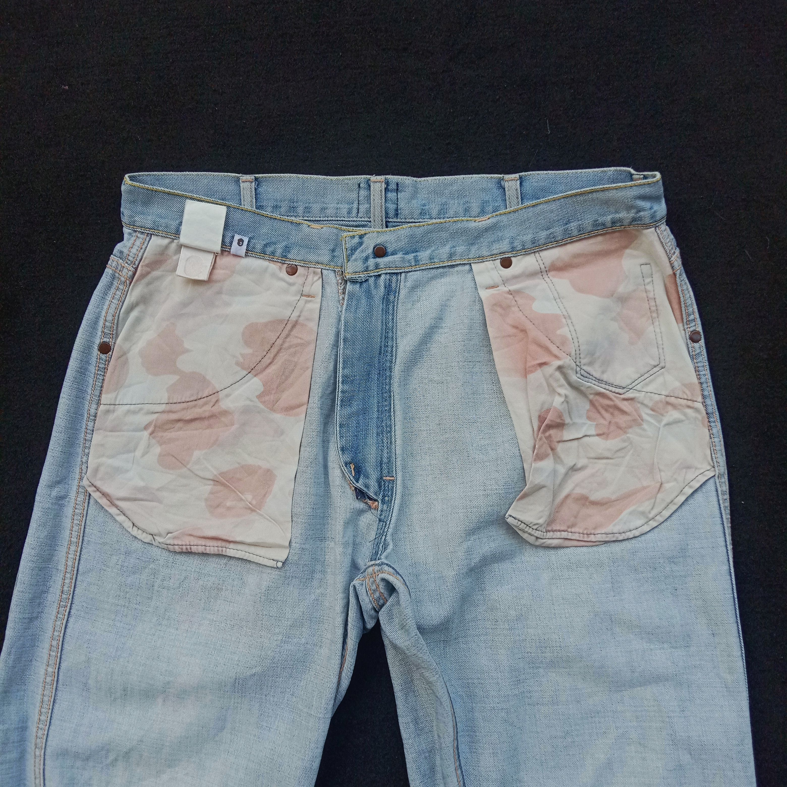 Bape Baby Milo Denim (2006) Size US 34 / EU 50 - 6 Thumbnail