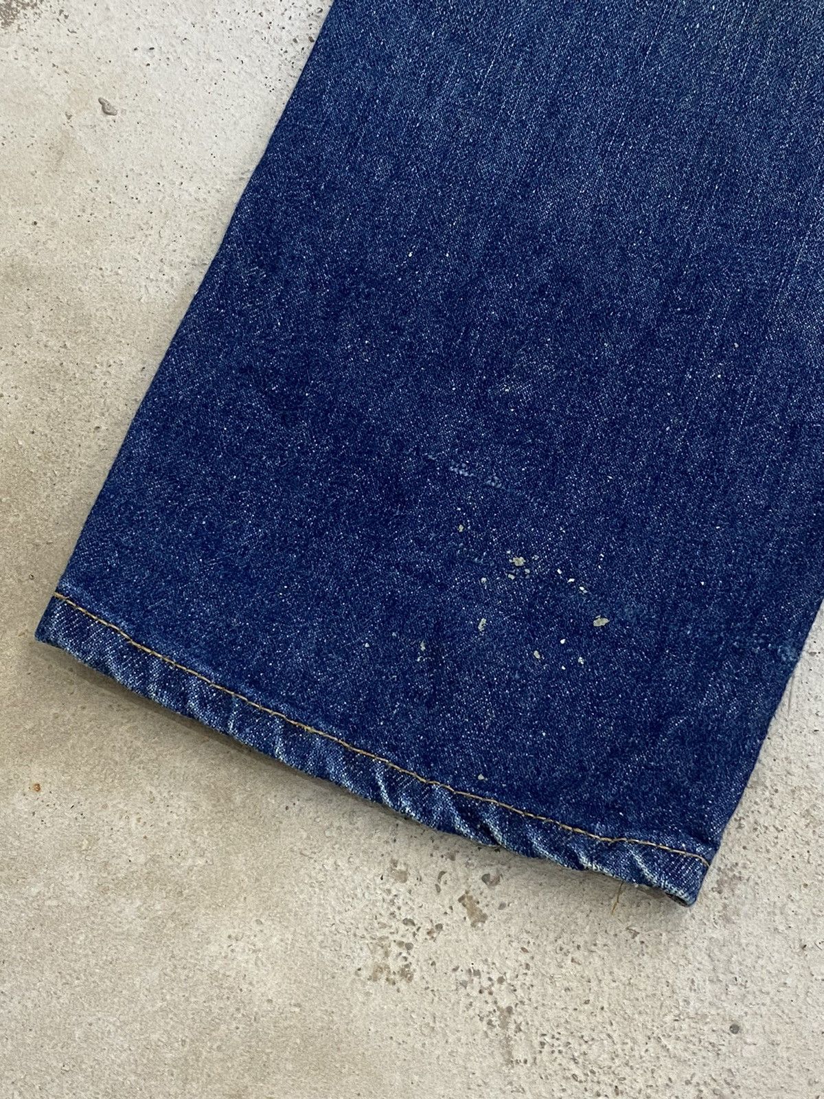 Levi's Vintage 80s Levis 505 Button 8 Zipper Talon Dirty Distress Size US 29 - 14 Thumbnail