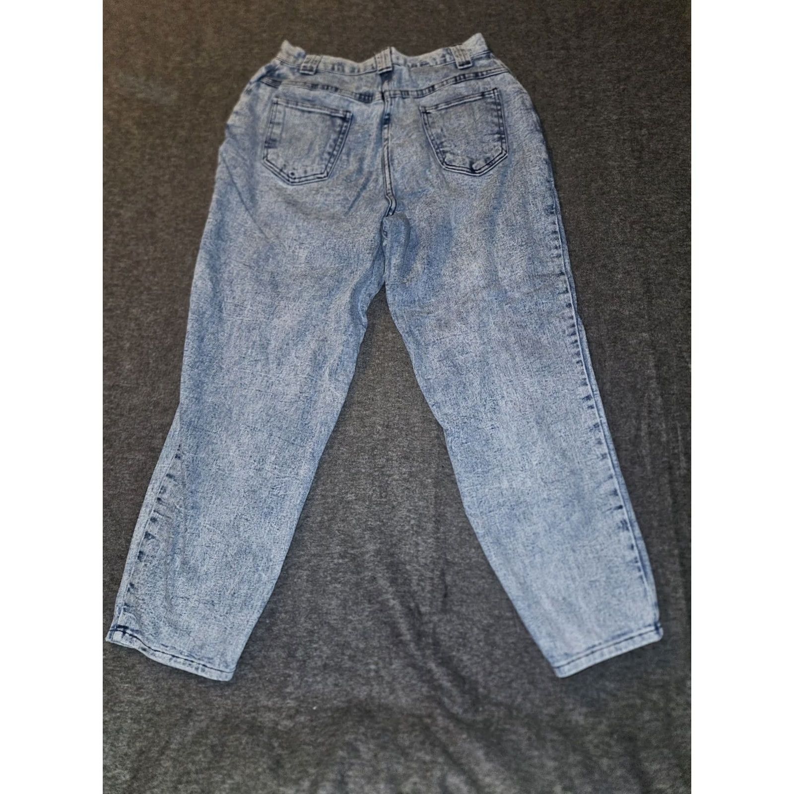 Vintage VINTAGE BonJour High Rise Mom Jeans Women's 6 Blue Stonewash Denim 80s 90s Mens Womens Size 28" / US 6 / IT 42 - 6 Thumbnail