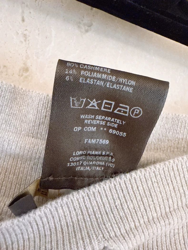 Loro Piana LORO PIANA sizeXS Gray baby cashmere shorts Size 28" / US 6 / IT 42 - 9 Thumbnail