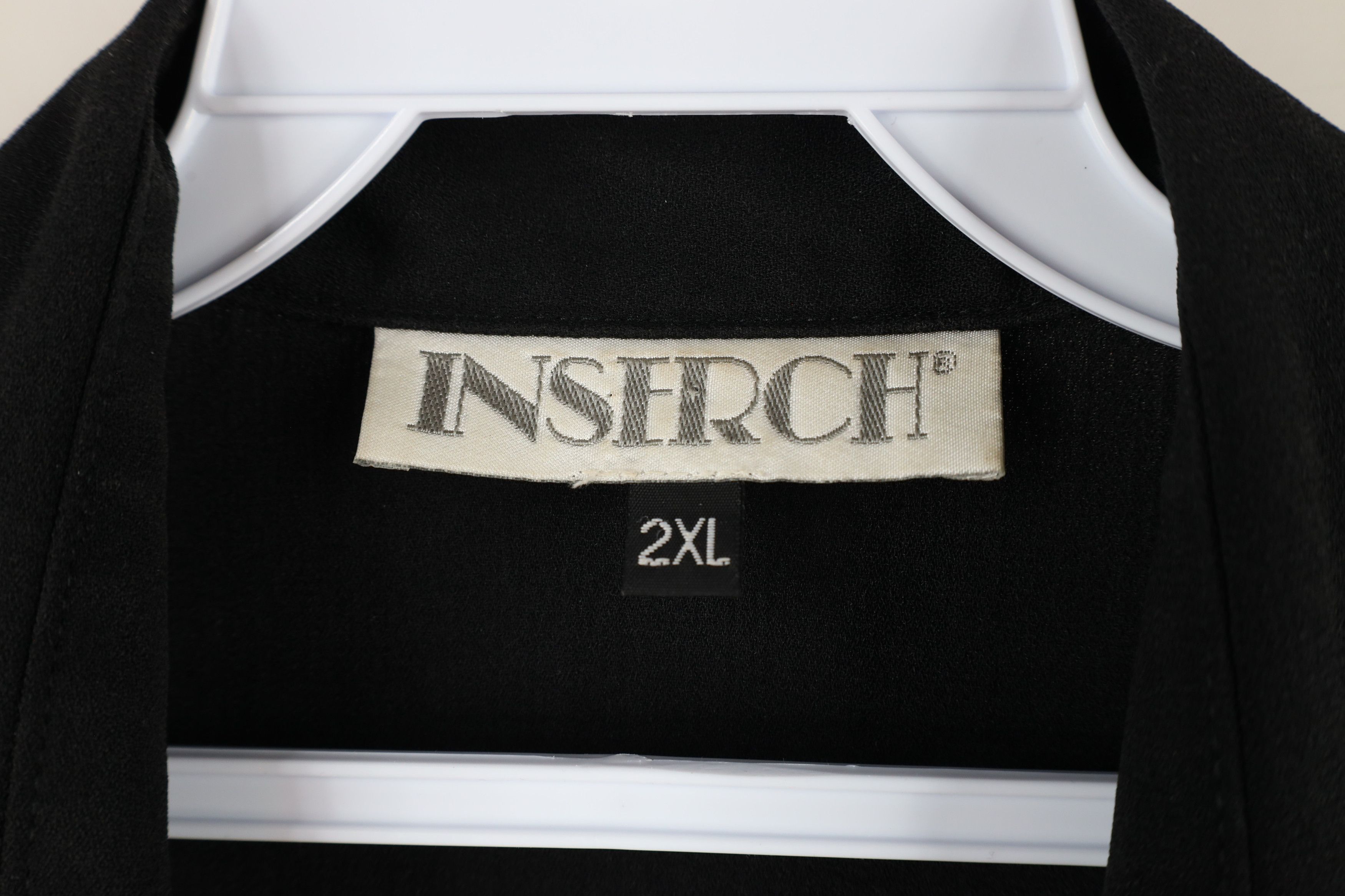 Vintage Vintage 90s Rockabilly Short Sleeve Button Shirt Black USA Size US XXL / EU 58 / 5 - 7 Thumbnail