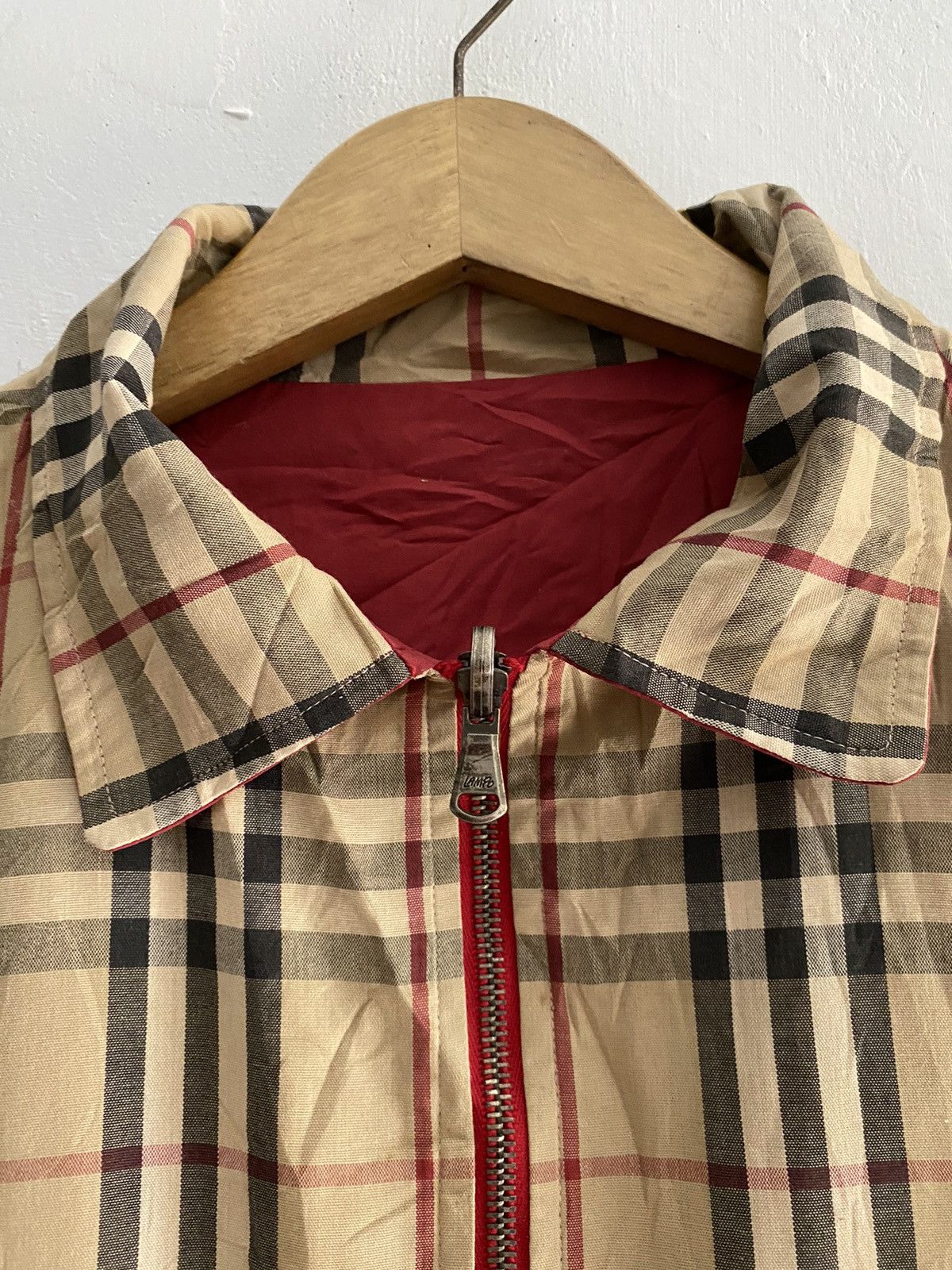 Burberry Vintage burberry reversible jacket 90s Size US L / EU 52-54 / 3 - 6 Thumbnail