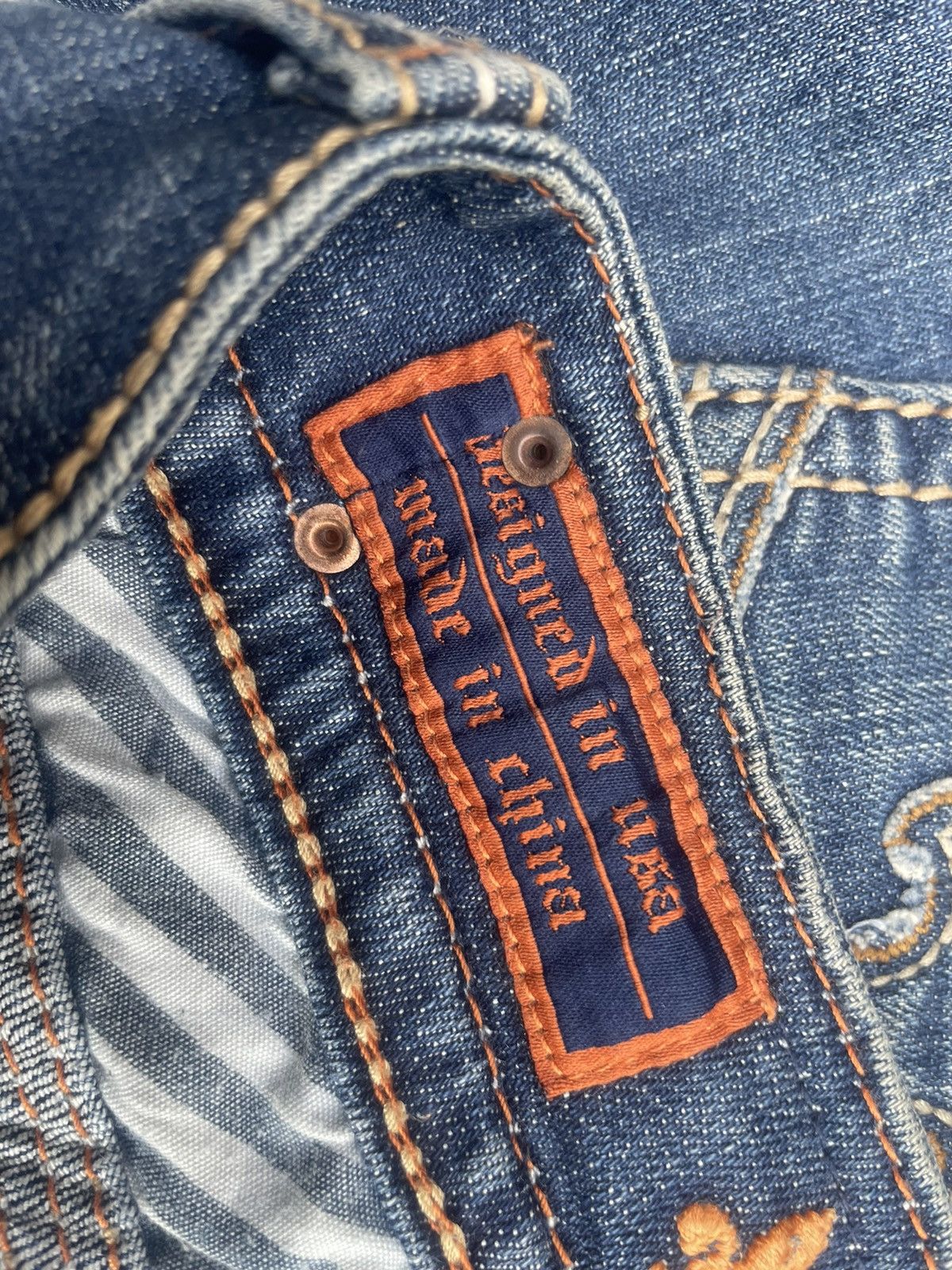 Rock Revival Rock Revival Debbie Straight Distresed Denim Size US 34 / EU 50 - 17 Thumbnail