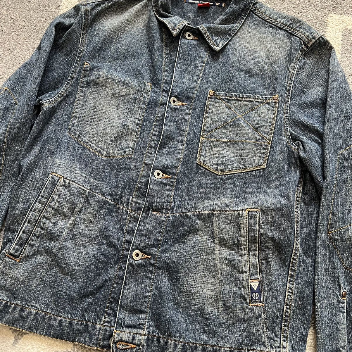 Guess guess premium jeans usa blue denim washed button up jacket Size M / US 6-8 / IT 42-44 - 2 Thumbnail