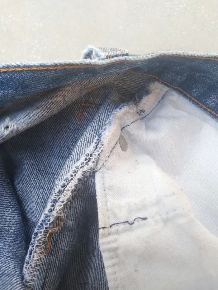 Levi's × Vintage 80s Vintage Levis 501 Made In USA Distressed Jeans 32x30 Size US 32 / EU 48 - 11 Thumbnail