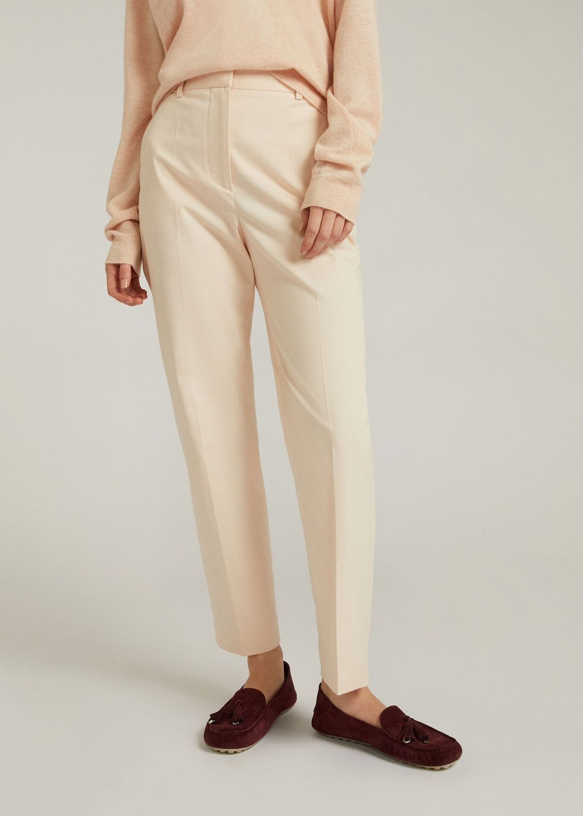 Loro Piana o1srvl11e0424 Trouser in Medium Pink Size 26" / US 2 / IT 38 - 2 Thumbnail